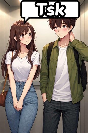 POV: You are in an elevator with a stranger...