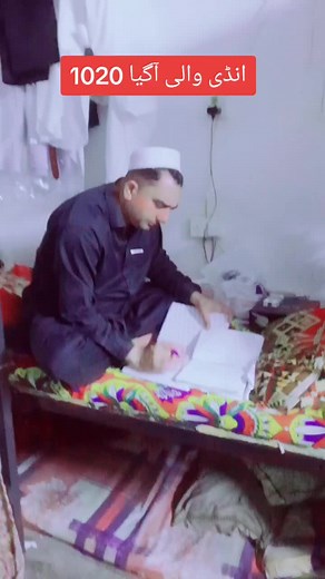 Creative Notebook Writing with Traditional Outfit