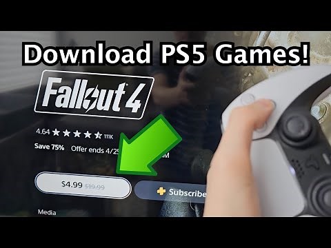 PS5 How to Download Games from PlayStation Store & Best Deals!