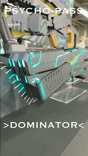 PSYCHO-PASS ドミネーター3種を展示してきた。#dominator #psychopass #3dprinting