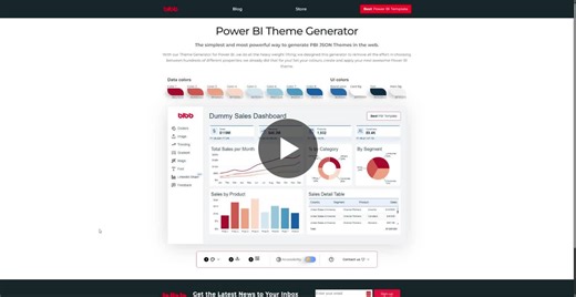 How to use the Power BI Theme Generator by BIBB | Oscar Martínez Valero posted on the topic | LinkedIn