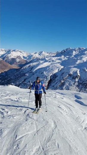 Snow conditions December 28th 😉 #andermatt #skitour #switzerland