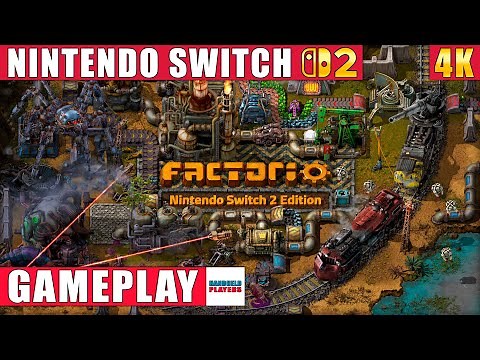 Factorio - Nintendo Switch 2 Edition Gameplay in 4K