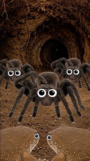 The Spider That Keeps a Frog as a Pet