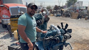 Está trabajando como relojito: Navistar DT 360 185hp