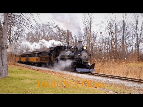 Steam Train Whistle Compilation