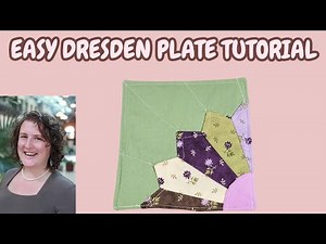 How to Sew a Dresden Plate Coaster | Easy Sewing Projects for Beginners with Faodail Creation