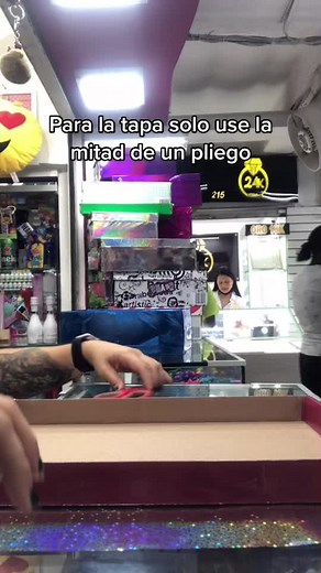 PARTE 2. Como forrar una caja en 2 pasos #parati