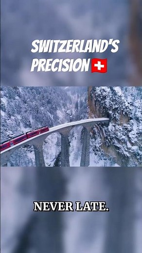 Switzerland's Precision is Insane #switzerland #travel #engineering