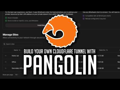 Pangolin: Your Own Self-Hosted Cloudflare Tunnel Alternative