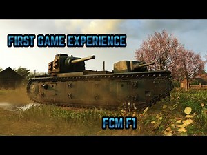 World of Tanks Modern Armor: FCM F1 First Game Experience!!!