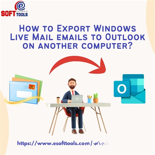 How to Export Windows Live Mail emails to Outlook on another computer? Export your Windows Live Mail emails to Outlook on another computer with just a few easy clicks using eSoftTools Windows Live Mail Converter software. Visit more:- https://www.easytechspot.com/export-windows-live-mail-emails-to-outlook/ #windowslivemailconverter #livemailtooutlook #livemailtooffice365 #livemailtolotusnotes | ESoftToolssoftware
