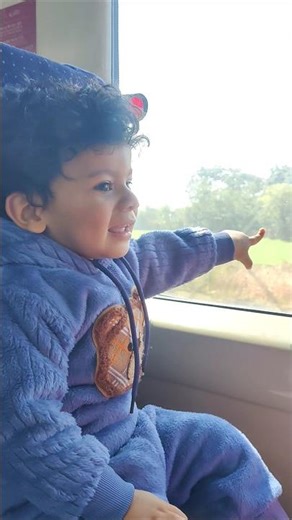 Rudra Train journey #shorts #viral #trend #explore #share #subscribe #yt #fashion #journey #baby