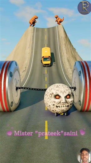 Long Capsule Buses vs Drain Pipe -BeamNG.Drive##trending #shorts #Misterprateek