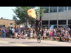 VIDEO: Dozens of performers highlight Busker Festival