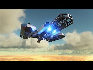 Ark PC with Mods How to build on a Tek Hover Skiff Tutorial