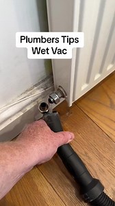 Plumber shows how to drain a radiator Plumbing and heating #plumber | Allen Hart