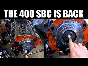 The 400 CID SBC is back, Setting cam end play with a Comp Cams Nylon Button.