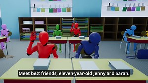 School Lesson With & Without CVI (subtitles)