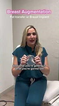 Let’s talk about two popular ways to add volume to the breasts: implants vs. fat transfer.