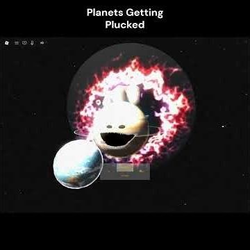 Planets Getting Plucked #roblox #cosmichorror #space #themoonwokeup #TheAwakenedMoon