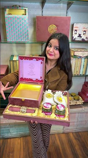 ₹50 Se Shuru 😍 Unique Wedding Card Box | Stylish Wedding Invitation Box | Latest Wedding Cards