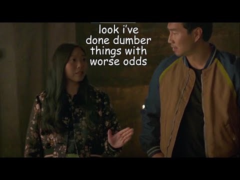 shang-chi and katy being the most chaotic best friends