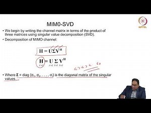 Lecture 9: Single User MIMO and Multi User MIMO