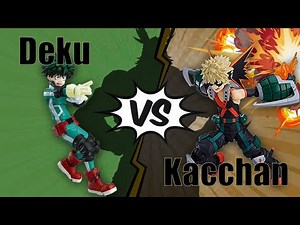 Deku vs Kacchan | Stop Motion