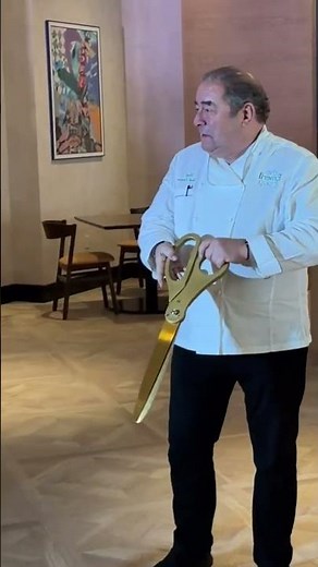 Historic day in Las Vegas! New celebrity restaurant by Chef Emeril at the M Resort! BAM!