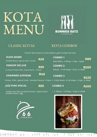First up The Classic Kota Menu. 🔥 This menu is available daily @66COOKOUT.📍 #Kota #classic #reels #bonnieseatz #66Cookout | Bonnie's Eatz