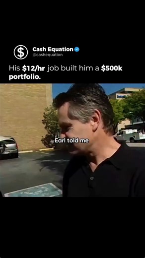 Mindset | Business | Wealth | He parked cars for 40 years. Made $12 an hour. Never earned more than $20K a year. But Earl Crawley saved like a CEO. He invested in... | Instagram