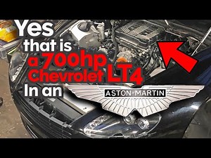 700hp LT4 swapped Aston Martin Vantage Project - Pt 2