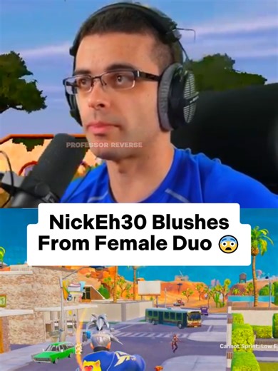 NickEh30 Starts Sweating From Female 😨 #fortnite #fortniteclips #nickeh30 #nickeh30clips #fortnitememes