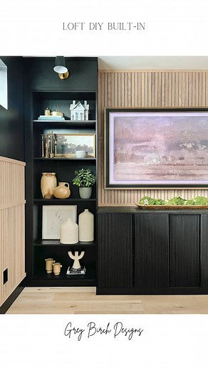 64K views · 942 reactions | The loft built-ins are done and I’m so...