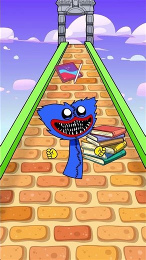 How Huggy Wuggy Conquers A grade test? - The Ultimate Running Challenge! | Poppy Playtime 5