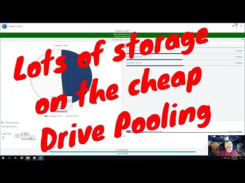 Lots of storage, on the cheap, Drive Pooling