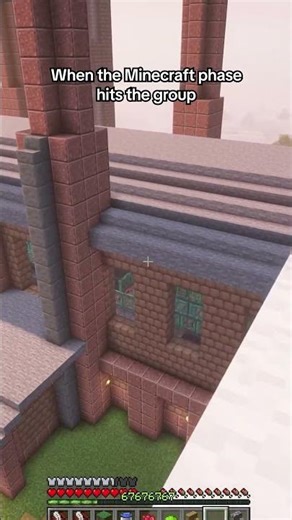 WHEN THE MINECRAFT PHASE HITS THE GROUP