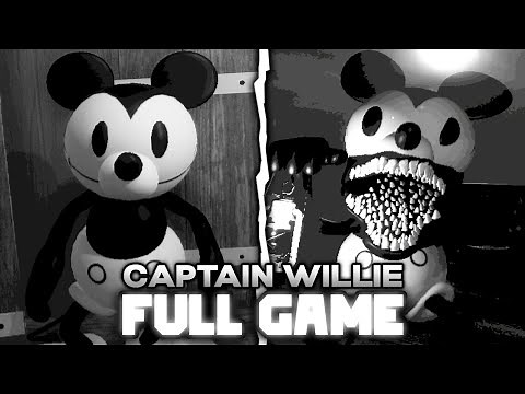 Mickey Mouse Horror Game - "Captain Willie" - (Full Walkthrough)