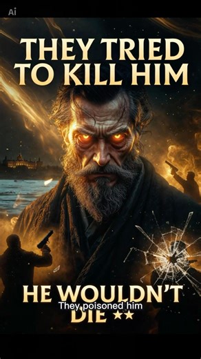 They Tried to Kill Him 3 Times… He Wouldn’t Die 😳 #history #rasputin #truestory