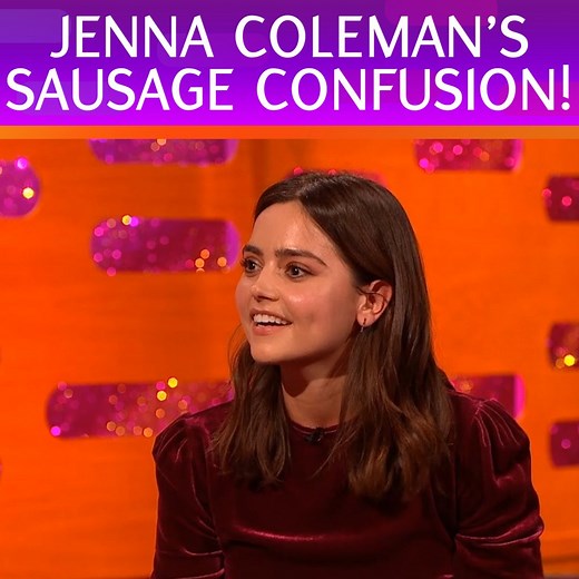 Jenna Coleman must have her 11am sausage! | The Graham Norton Show