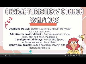 PowerPoint on Intellectual disability in Peds