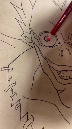 Ryuk Drawing Tutorial - Step-by-Step Guide for Death Note Fans