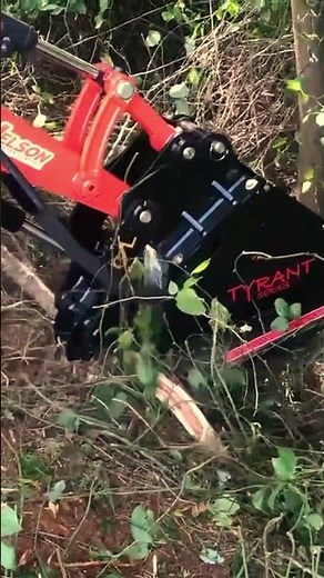 POWERFUL MINI EXCAVATOR BRUSH CUTTER | TYRANT SERIES II by Construction Attachments
