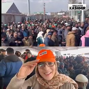 “I love Modi” Is Real : Kashmiri Girl during PM Modi Kashmir visit | Brighter Kashmir