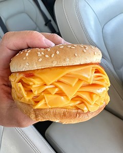 491K views · 3K reactions | Went and got the 20-slice-of-cheeseburger 燎  from Burger King Thailand…but in America, because… Elie and Josh Elkin needed lunch 藍‍ | Foodbeast | Facebook