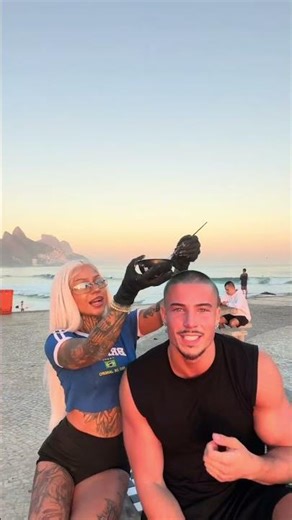 @Mika #hair #brasil #hairtransformation #buzzcut #bleach