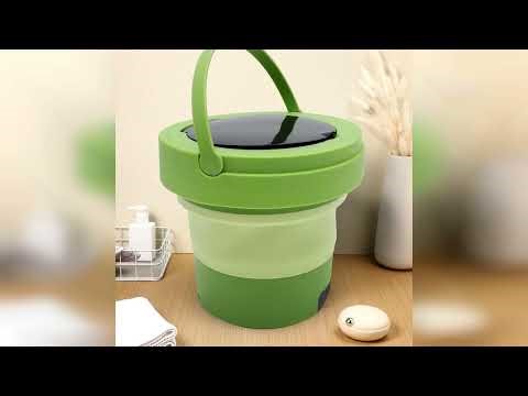 Review: Portable Clothes Washer 6L Mini Portable Washing Machine with Spin Dryer US Plug for T...