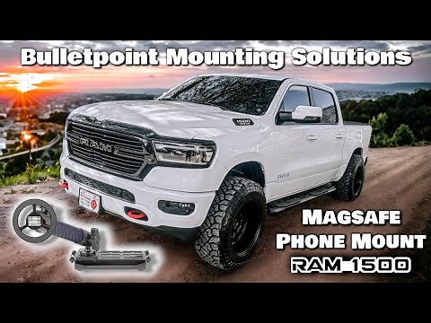 Bulletpoint Mounting Solutions Phone Mount Unboxing - Install - Review (RAM 1500)