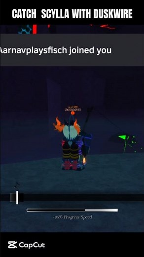 CATCH SCYLLA WITH DUSKWIRE 🕷 #roblox #fisch #fishing #fish
